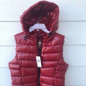 Philosophy Hooded Puffer Vest size S